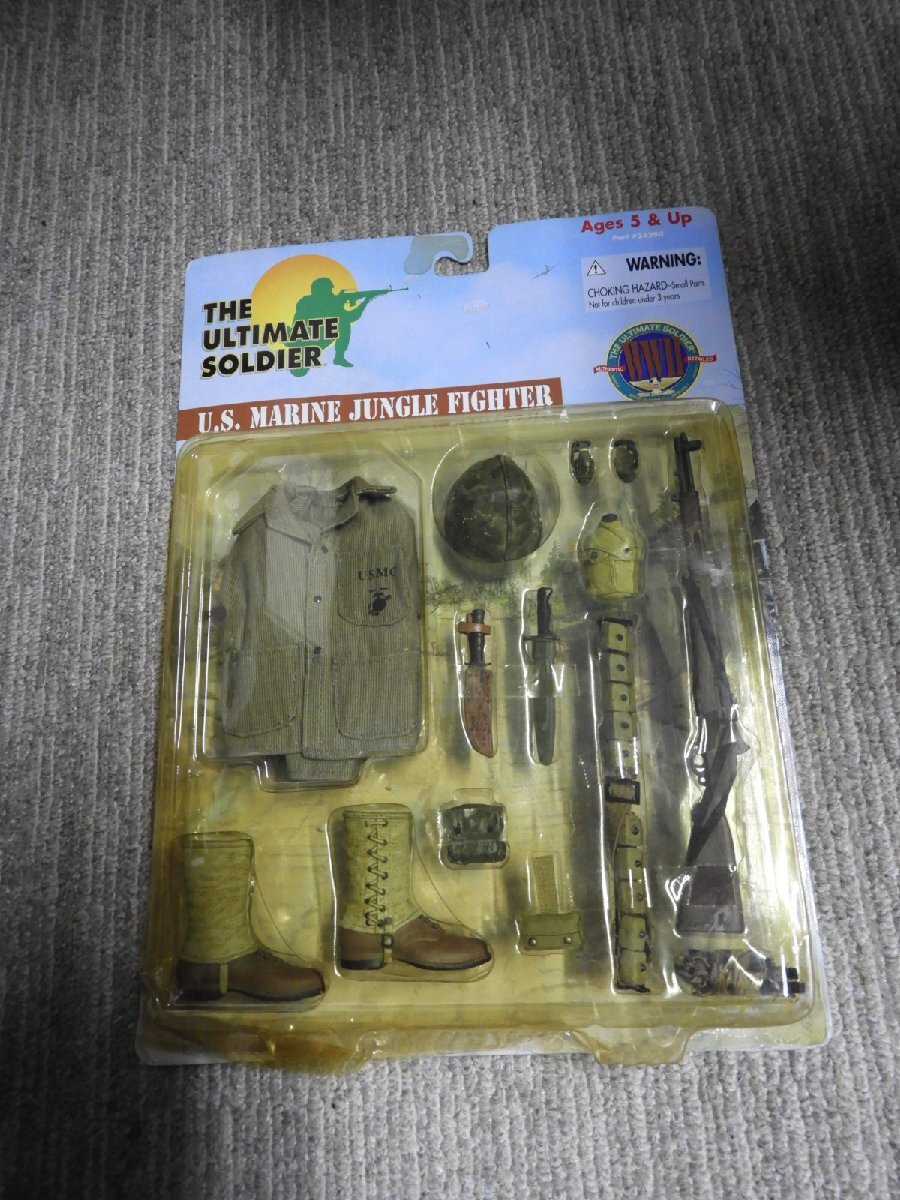 THE ULTIMATE SOLDIER WWⅡ U.S.MARINE JUNGLE FIGHTER アルティメットソルジャー アメリカ海兵隊 ジャングルファイター(6818)拍卖