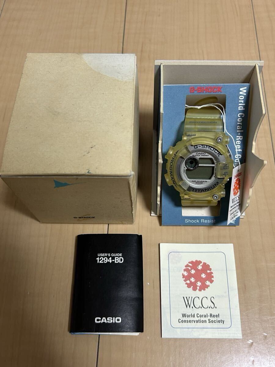 G-SHOCK フロッグマン FROGMAN DW-8201WC W.C.C.S 箱タグ付属拍卖