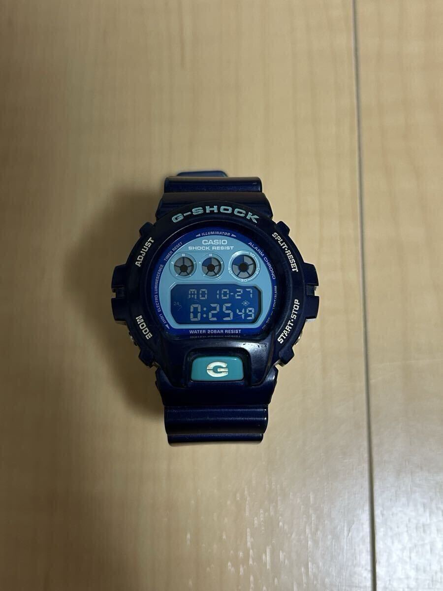 G-SHOCK DW-6900CC クレイジーカラーズ 青 ブルー拍卖