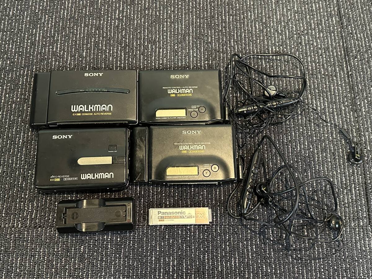 TK0201 SONY ソニー WALKMAN ウォークマン WM-190 WM-FX70 WM-F701C×2 ジャンク拍卖