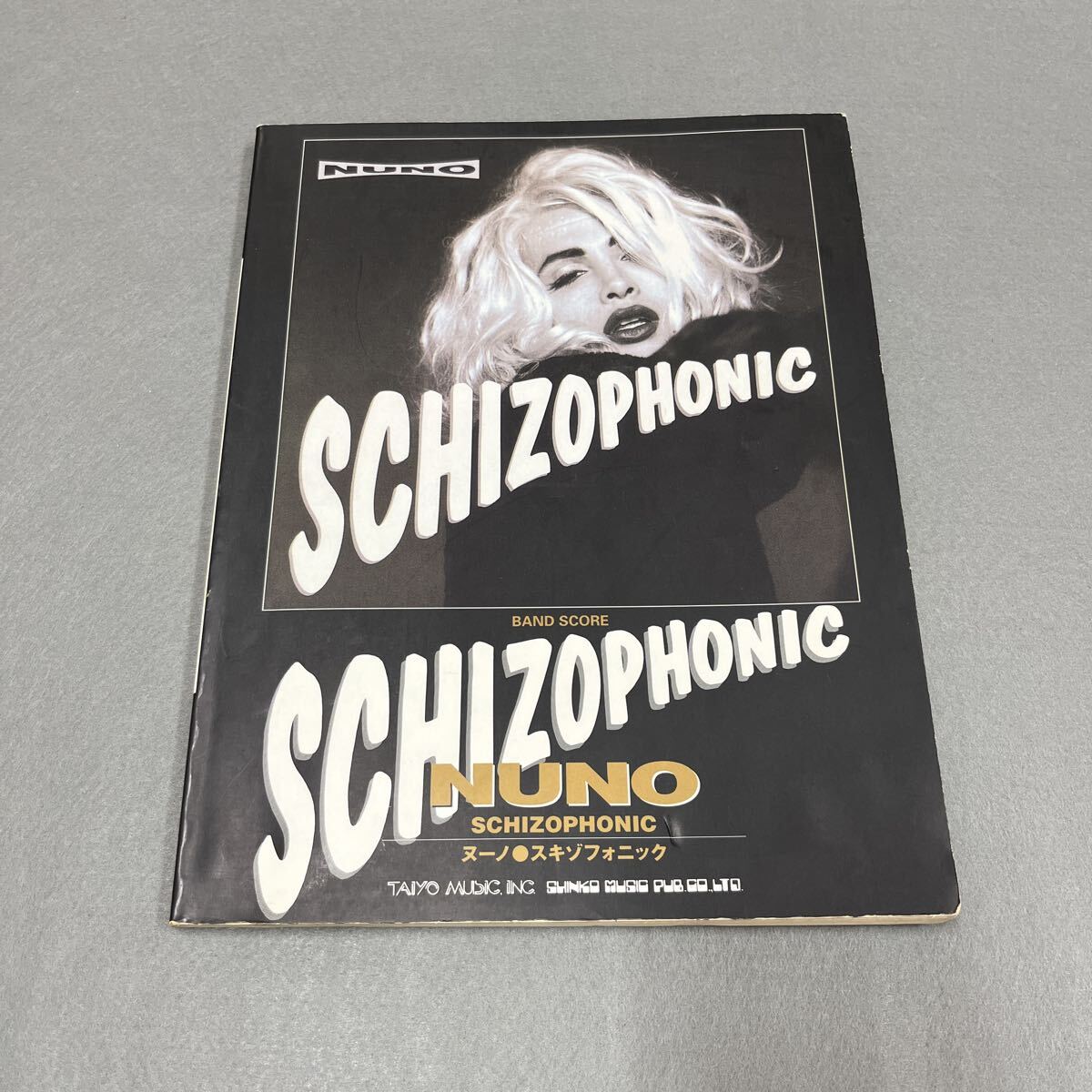 ヌーノ スキゾフォニック●1997年12月19日3版発行●バンドスコア●NUNO●音楽●楽譜●歌詞●グラヴィティー●グレイヴ●アイ・ワンダー拍卖