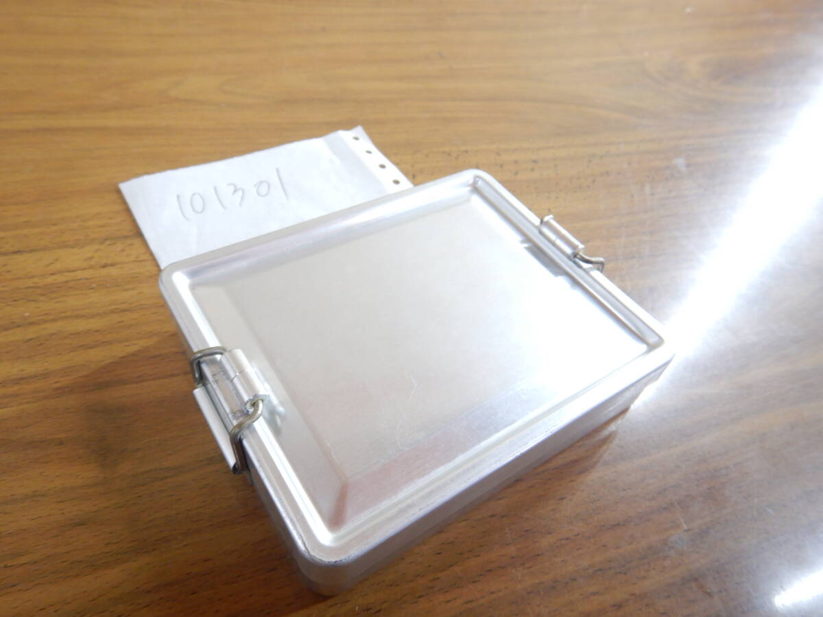アルミ弁当箱 101301 テイネン G-特 ドカベン 14X11X3CM 内径12.5X10.5X2.5CM 昭和レトロ拍卖