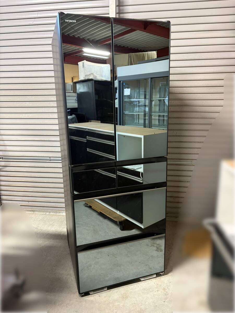 ☆GL202【山口県下松市より】 冷蔵庫 日立 R-KX57N (X) 2020年製 567L拍卖