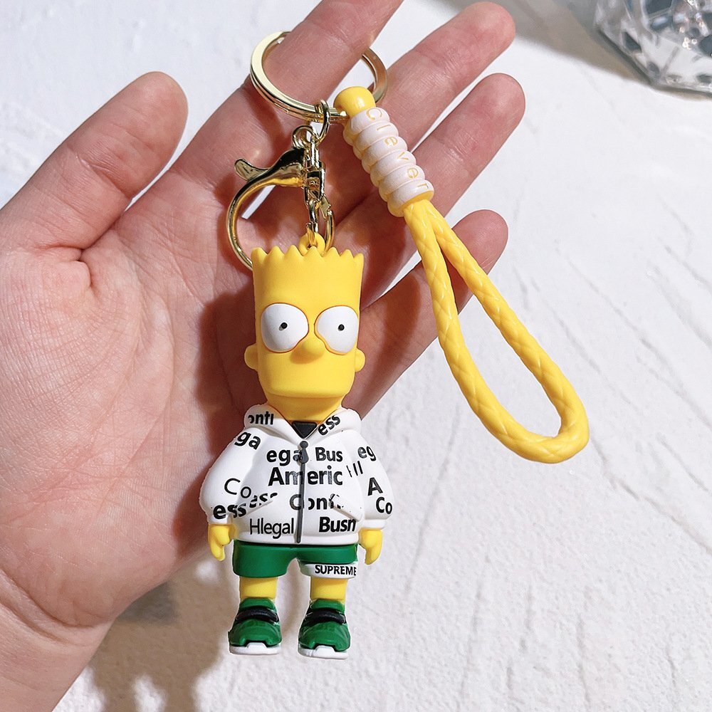 シンプソンズ バート・シンプソン (Bart Simpson) フィギュアキーホルダー(画像1枚目)【キーホルダー】 (送料無料)拍卖