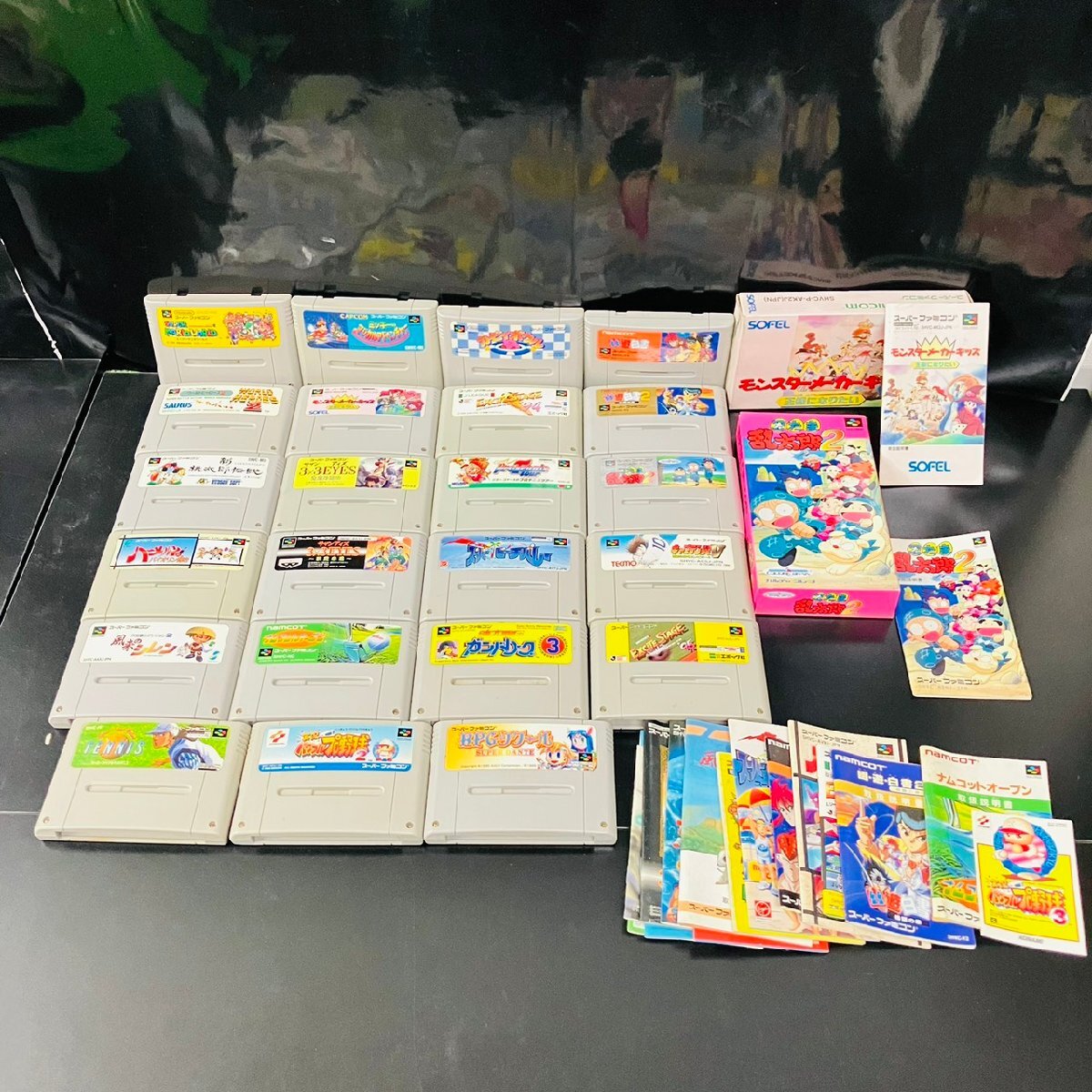 【現状品】『11-734』ニンテンドー スーパーファミコン ゲームソフト大量まとめ カービィ スーパーマリオ 幽遊白書 キャプテン翼V拍卖