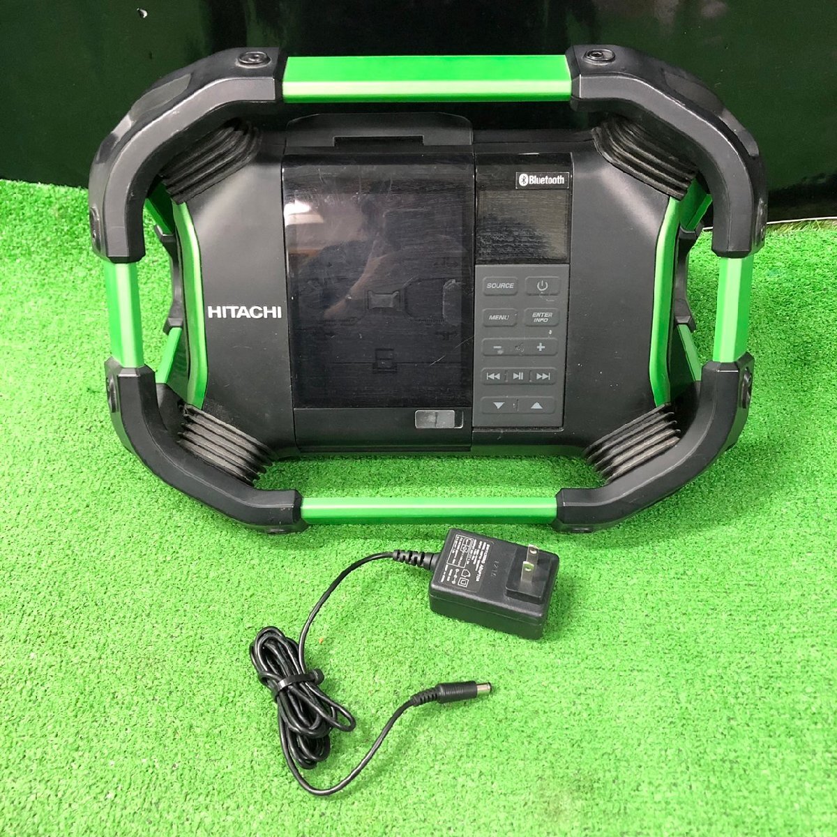 【中古品】『11-930』HITACHI 日立工機 コードレスラジオ UR 18DSDL 本体 Bluetooth拍卖
