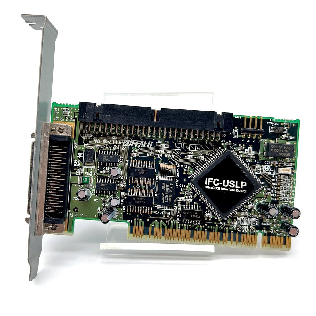 BUFFALO バッファロー PCIバス用 Ultra SCSI インターフェースボード IFC-USLP 【ジャンク品】拍卖
