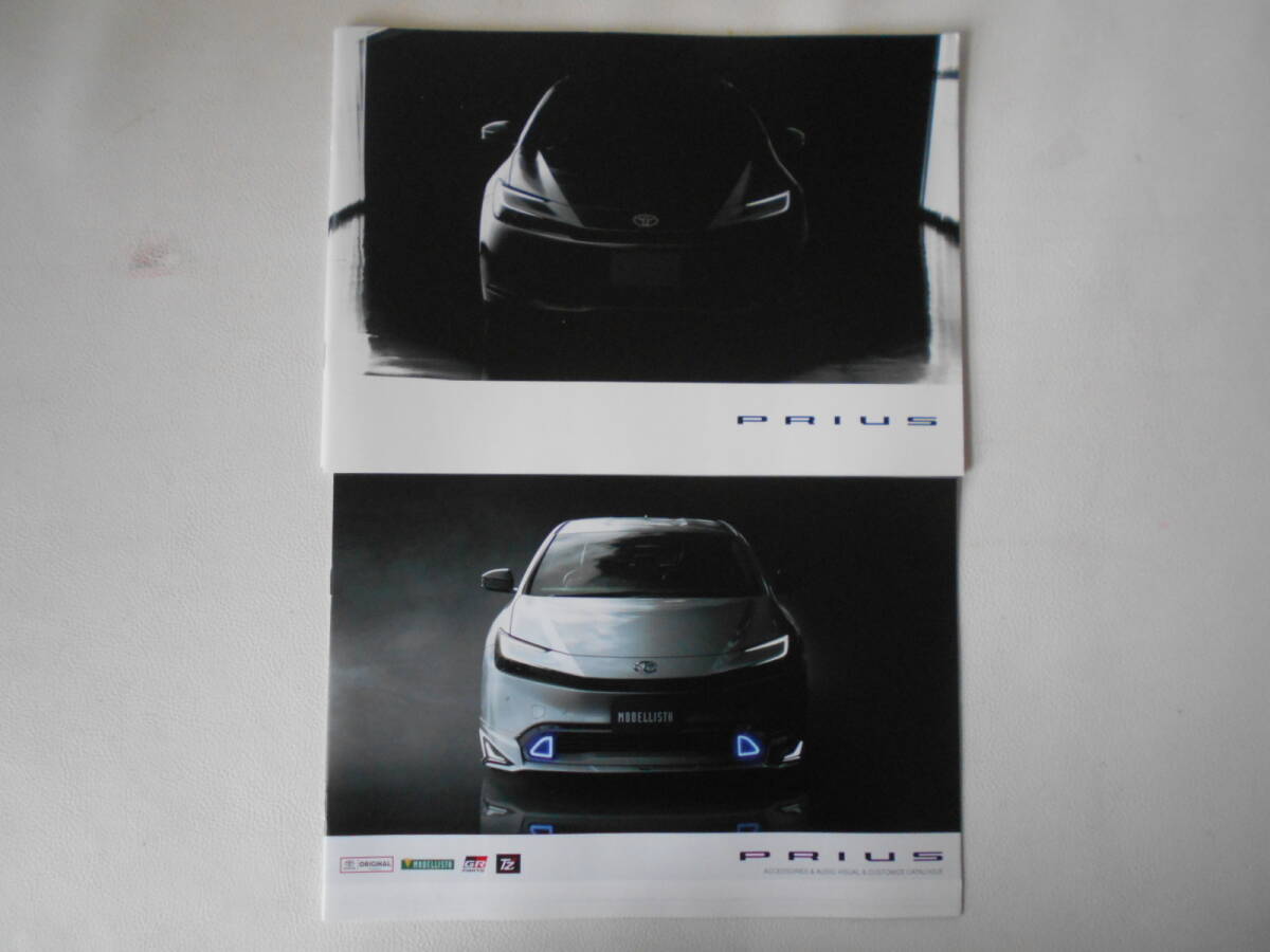 B / TOYOTA PRIUS トヨタ プリウス 60系 本体 アクセサリー & オーディオ・ビジュアル & カスタマイズ カタログ 2冊セット 新品未使用拍卖