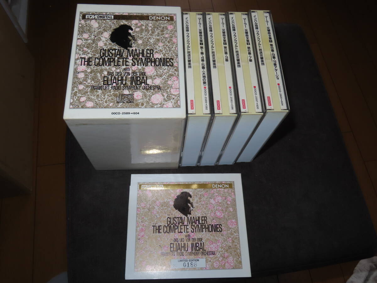 帯付き ゴールド★マーラー:交響曲全集 インバル (16CD) 4988001213130拍卖
