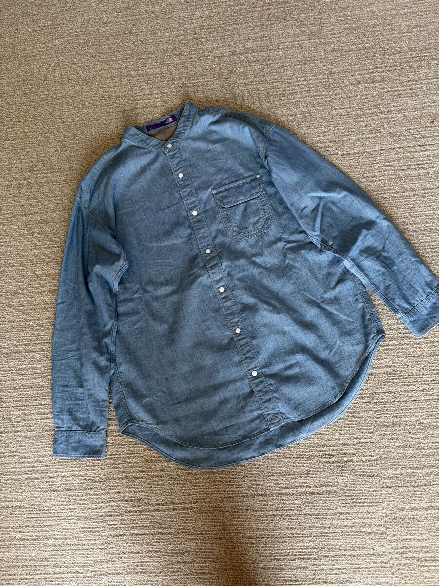 ☆ノースフェイス*パープルレーベル長袖シャツ☆拍卖