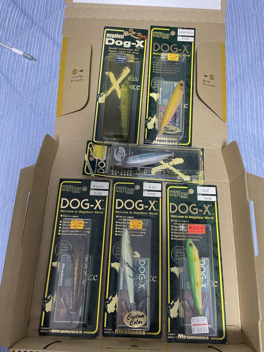 Megabass DOG-X オールドメガバス スライディング PMライギョ NCアユ パロット アルビノライギョ ネオンコア スピードスライド拍卖