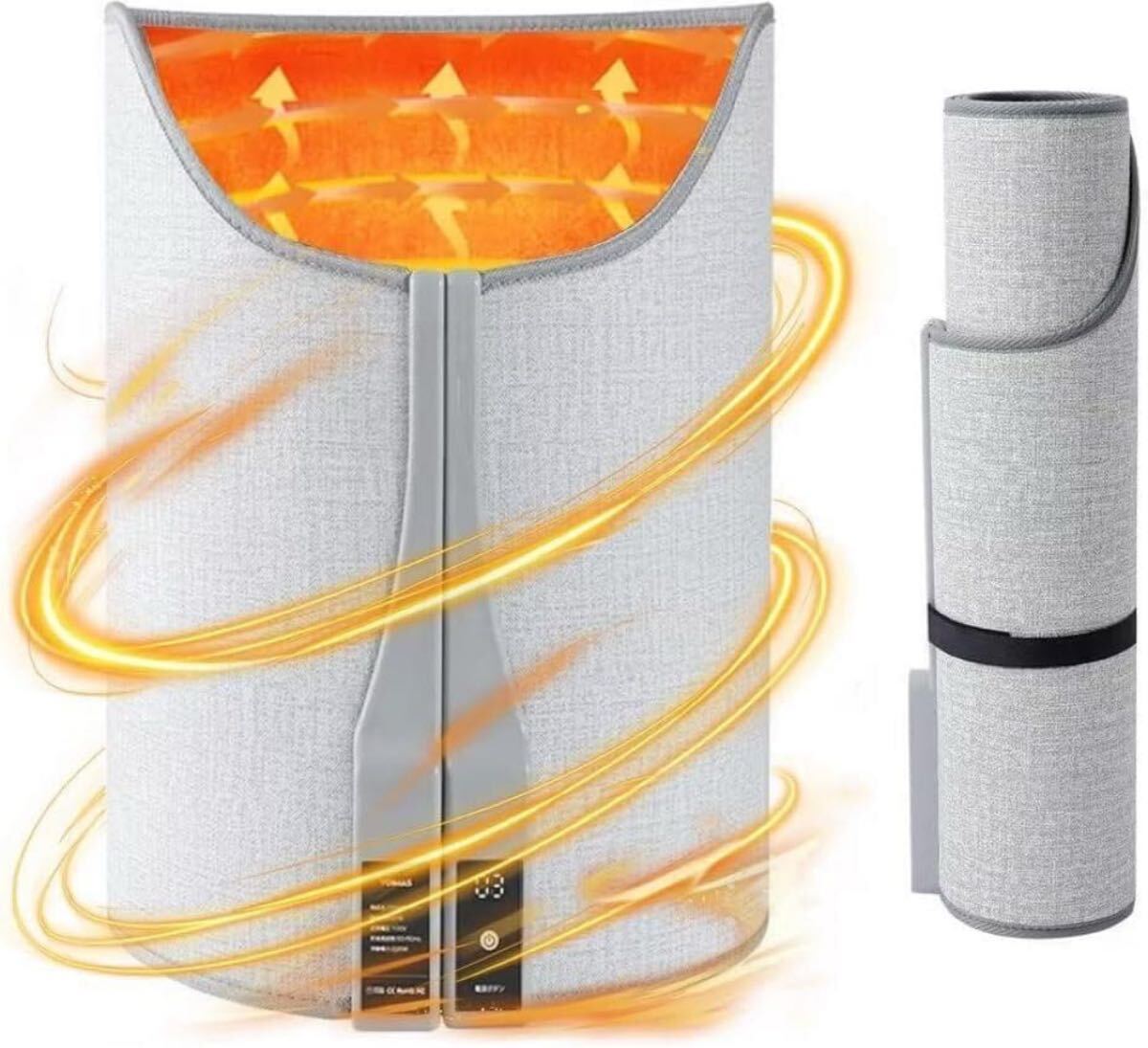 【 新品 】 パネルヒーター 足元 デスク下 タイマー機能 360°全方位発熱拍卖