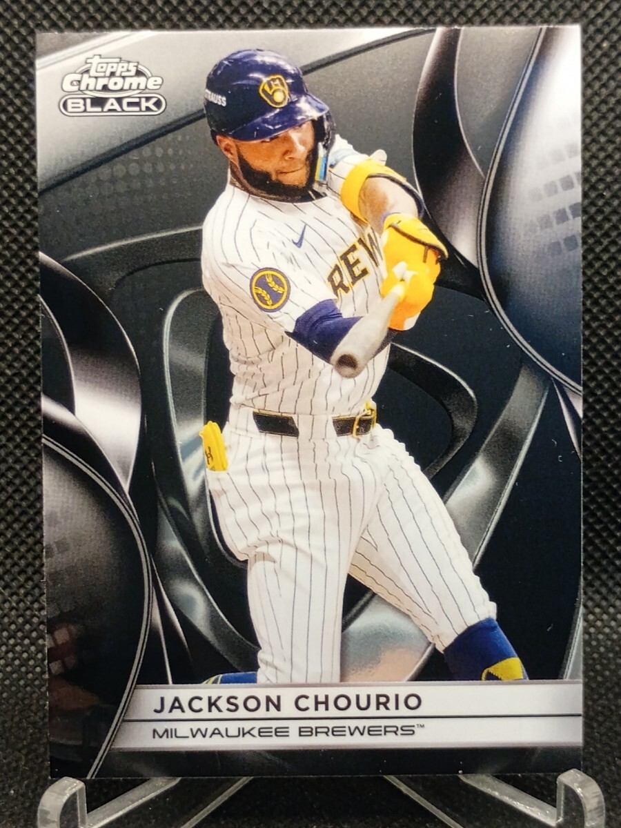 ジャクソン・チョーリオ クロームブラック 【2025 TOPPS CHROME BLACK BASEBALL #98 JACKSON CHOURIO】 ミルウォーキー・ブリュワーズ拍卖