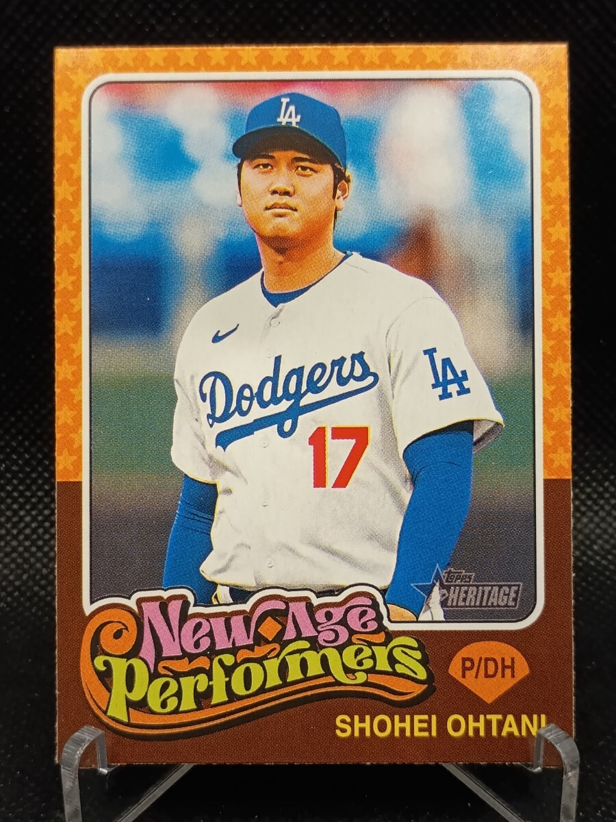 大谷翔平 【2024 TOPPS HERITAGE BASEBALL NEW AGE PERFORMERS SHOHEI OHTANI NAP-1】 ロサンゼルス・ドジャース拍卖