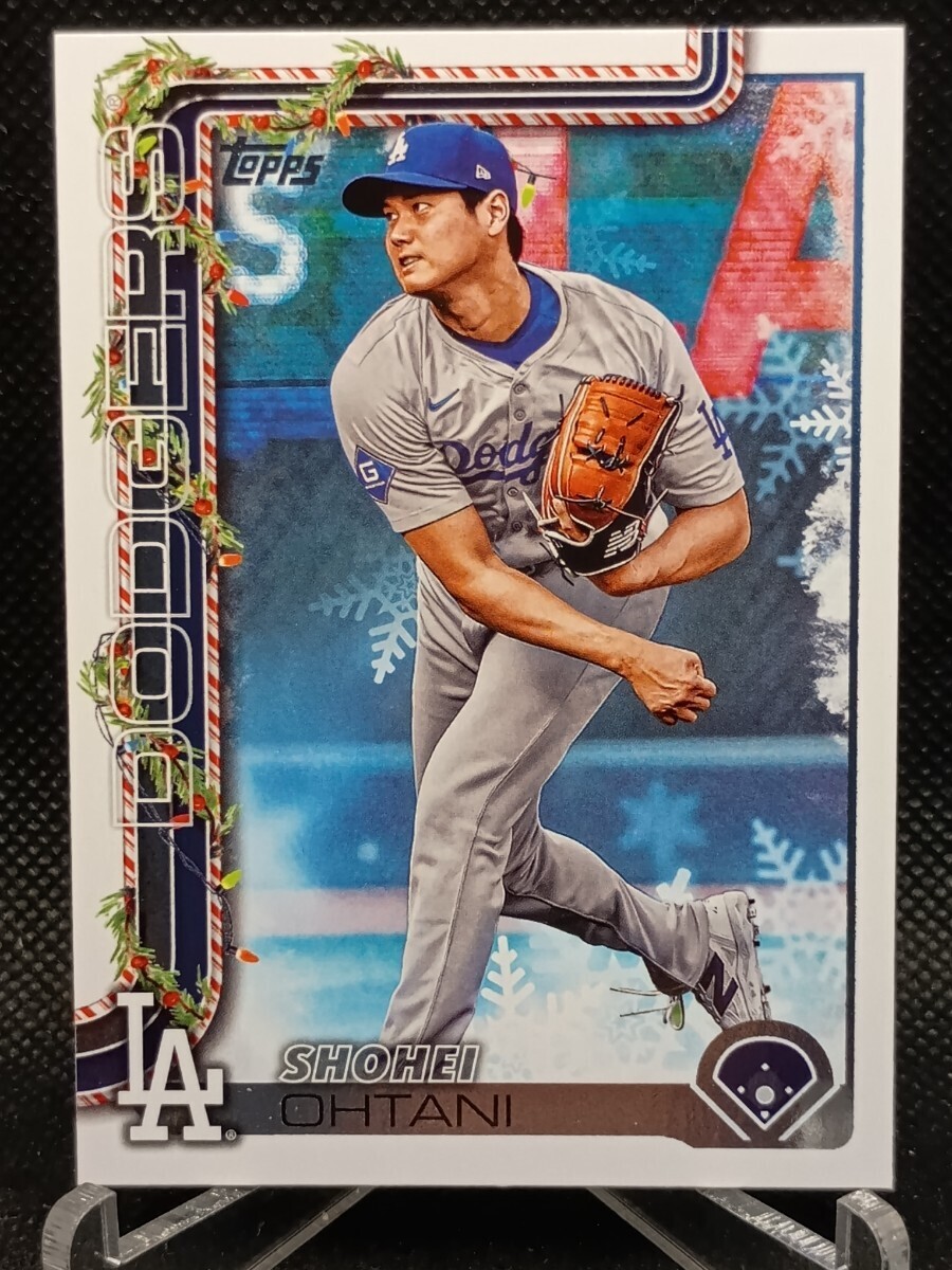 大谷翔平 ホリデー ベース【2025 TOPPS HOLIDAY BASEBALL H1 SHOHEI OHTANI】 ロサンゼルス・ドジャース拍卖