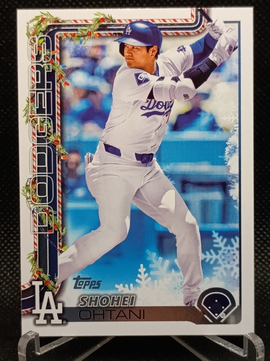 大谷翔平 ホリデー ベース【2025 TOPPS HOLIDAY BASEBALL H200 SHOHEI OHTANI】 ロサンゼルス・ドジャース拍卖
