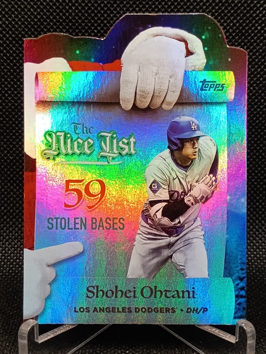 大谷翔平 ホリデー ナイスリスト 【2025 TOPPS HOLIDAY BASEBALL MAKING THE NICE LIST SHOHEI OHTANI MNL-2】 ロサンゼルス・ドジャース拍卖