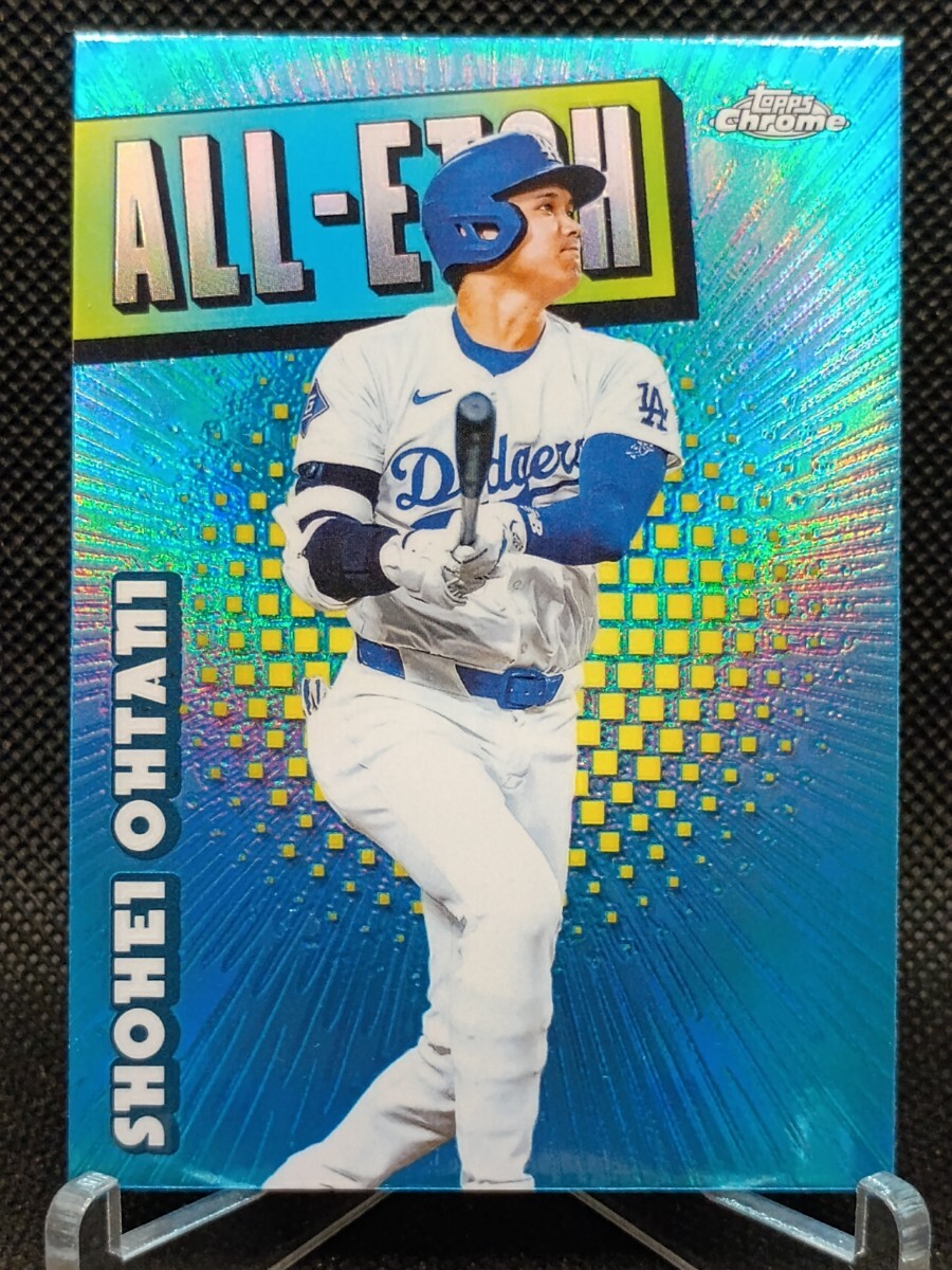 大谷翔平 インサート 【2025 TOPPS CHROME BASEBALL ALL ETCH SHOHEI OHTANI CAE-1】ロサンゼルス・ドジャース拍卖