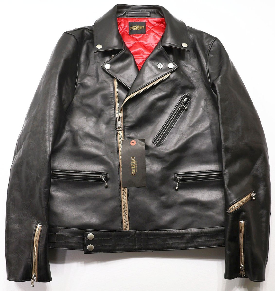 Fine Creek & Co. (ファインクリークアンドコー) Clubman Heavy Weight / クラブマン ヘビーウェイト ホースハイド ACJK033 未使用品 38拍卖