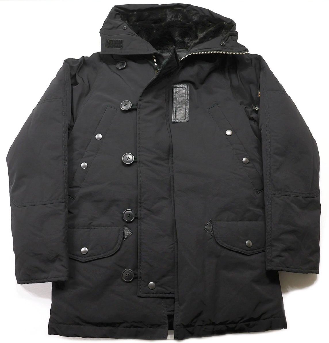 ALPHA × SHIPS GENERAL SUPPLY (アルファ × シップス) N-3B DOWN JACKET / フライトジャケット ダウン【ファートリム欠品】size S拍卖