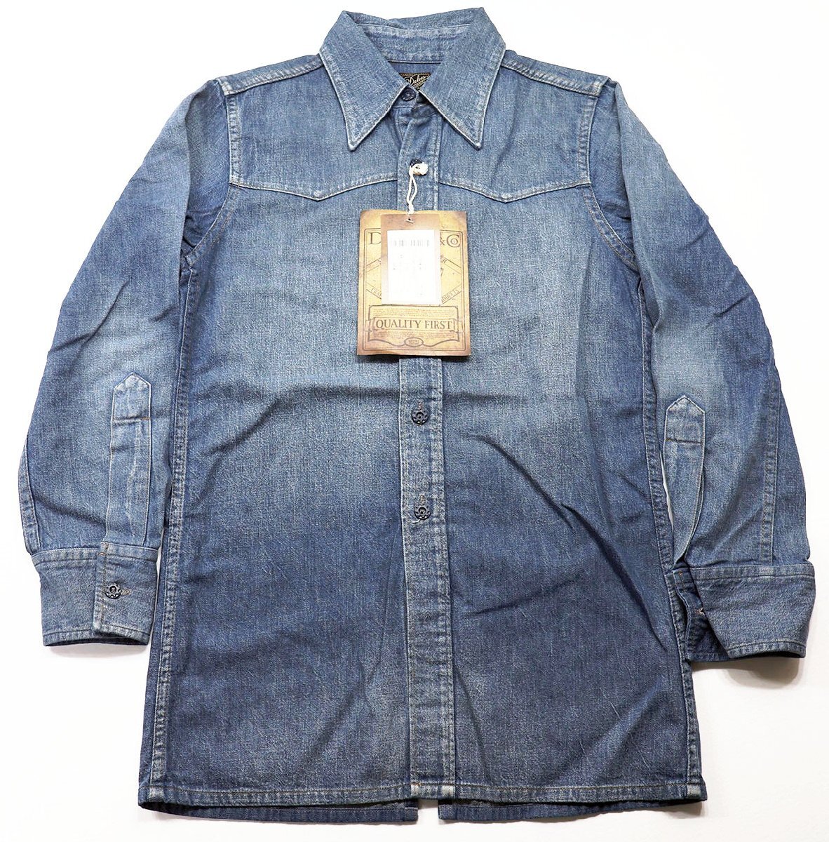 DALEE'S&Co (ダリーズアンドコー) WERH...30s Cover Denim / カバーデニム ドレスウエスタン 未使用品 size 13.5 / デラックスウエア拍卖