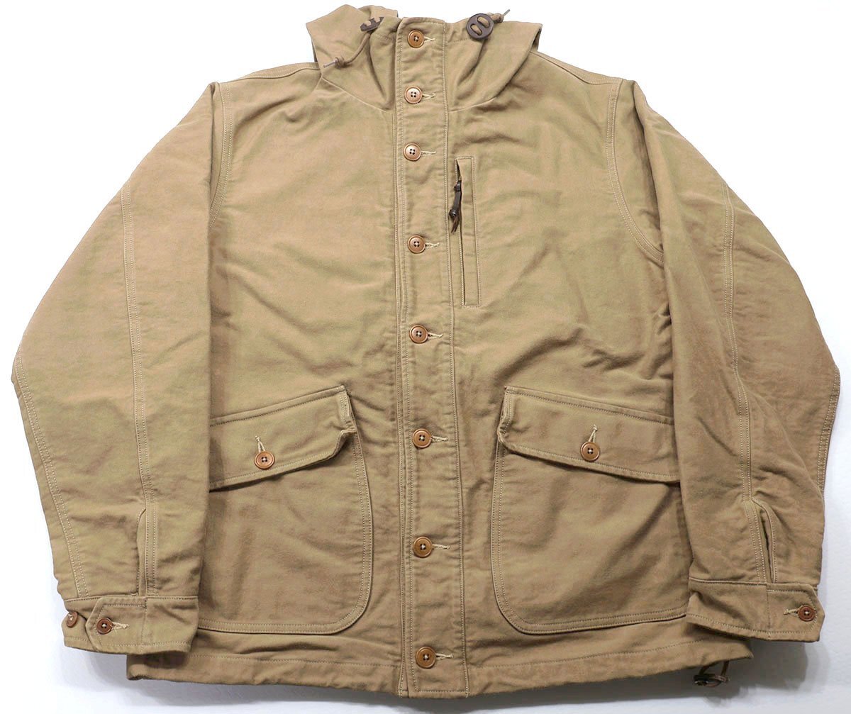 COLIMBO (コリンボ) CROAKER PARKA - KHAKI - / クローカーパーカー コットンモールスキン ZA-0106 美品 カーキ size XXL拍卖