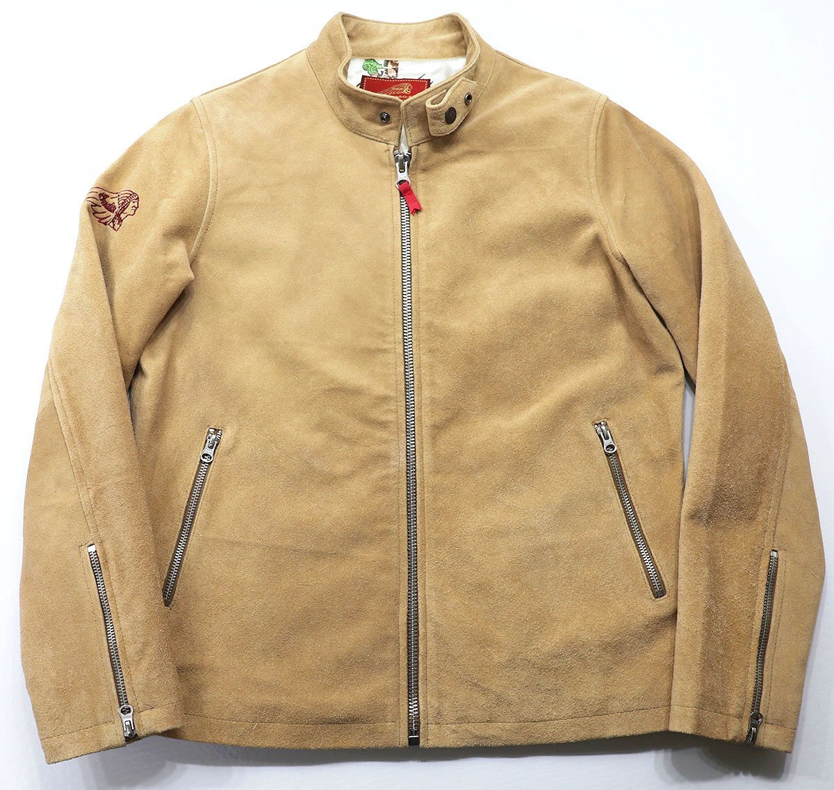Indian Motocycle (インディアンモトサイクル) Suede Riders Jacket / Marlboro限定 スエードライダースジャケット 美品 S / マールボロ拍卖