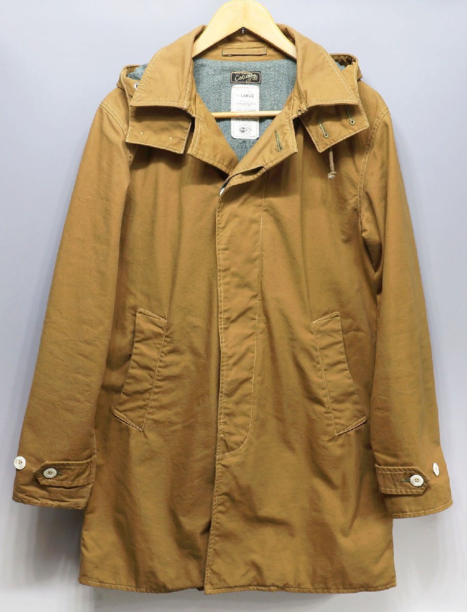 COLIMBO (コリンボ) Richmond Boro Light Coat - Brown - / リッチモンドボロ ライトコート コットンキャンバス ZQ-0111 美品 ブラウン L拍卖