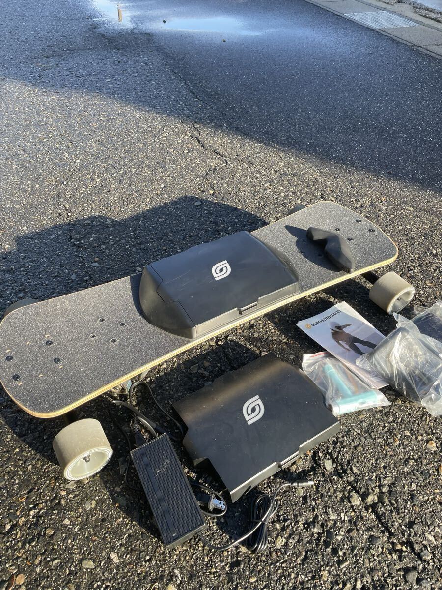 動画必見!定価28万 summerboard 電動スケートボード 訳あり グラトリ オフトレ 拍卖
