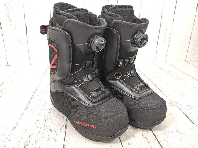 【10yt326】スノーボード用品 ソフトブーツ LASTARTS ラスターツ LS816 BOA ブラック サイズ:23.0㎝◆p48♪拍卖