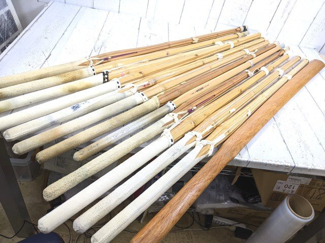 11og506/竹刀■剣道■竹刀 約110cm~約119cm 仙寿/龍峰/行光・素振り用木刀 トレーニング器具拍卖