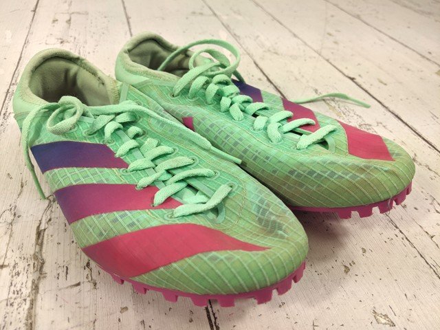 【6yt268】陸上競技用スパイクシューズ adidas アディダス GV9067 スプリンター ブラック/ガンメタル サイズ:24.0㎝◆n40♪拍卖