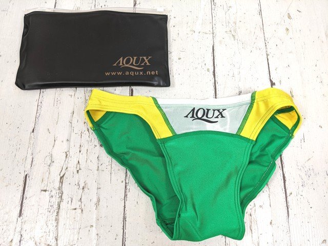 8og521/衣類■AQUXアックス ビキニ・スイミングウェア・競泳水着・競パン? Lサイズ 男性 メンズ用■未使用【B63】拍卖