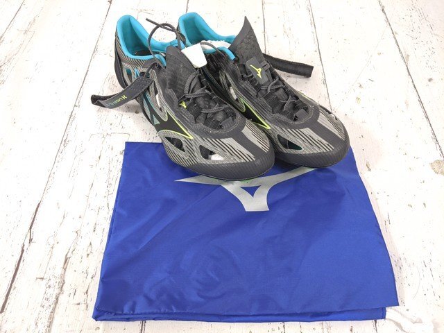 【4yt236】陸上競技用スパイクシューズ MIZUNO ミズノ U1GA220138 エックスレーザーエリート2 ブラック サイズ:27.0㎝◆L43♪拍卖