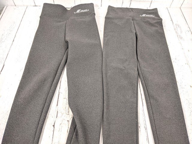 【4yt142】レディースファッション MENAIC レギンス◆裏起毛 レギンス◆グレー サイズ:L 美品◆T2709拍卖