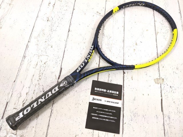 【9yt254】硬式用テニスラケット DUNLOP ダンロップ SX300【2023モデル】限定ネイビー 未使用◆T2791♪拍卖