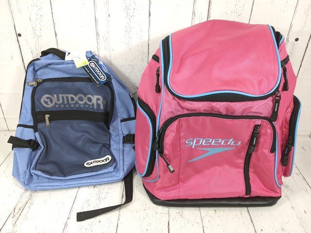 【8yt024】スポーツバッグ speedo スピード リュックサック◆OUTDOOR リュックサック♪拍卖