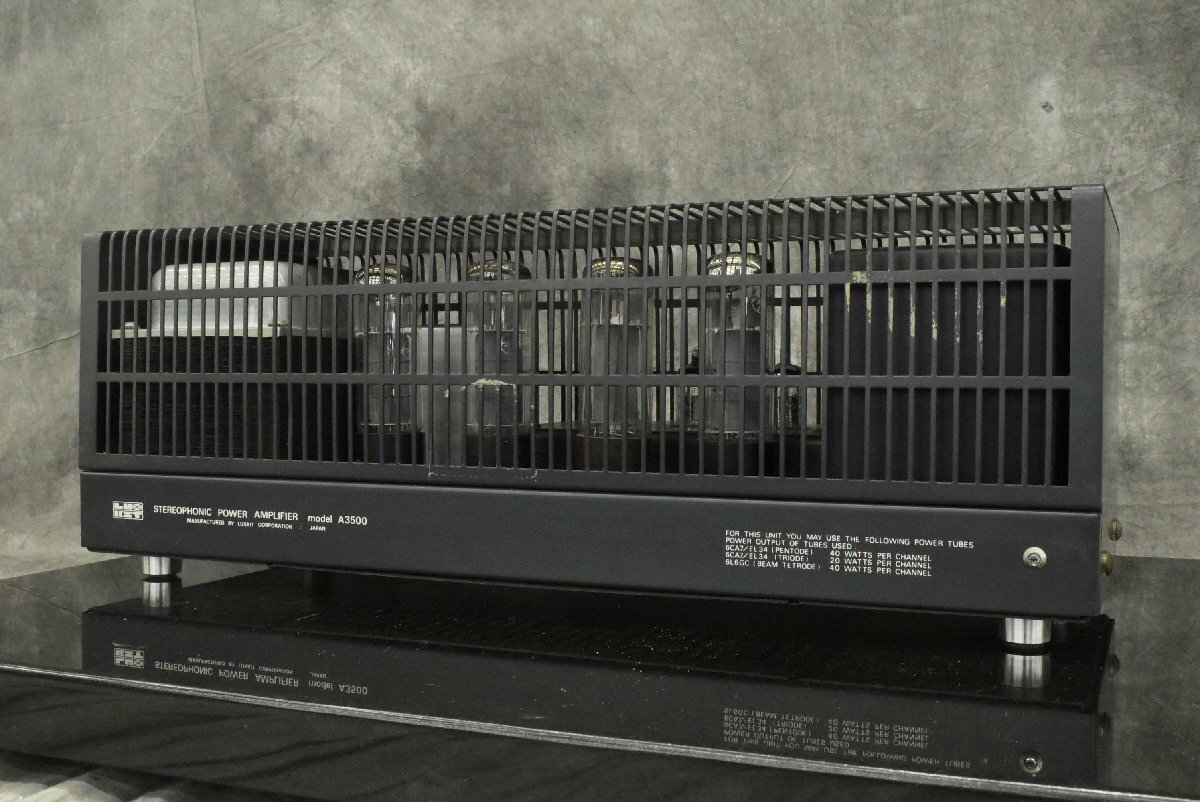【C】LUXMAN LUXKIT A3500 管球式/真空管 パワーアンプ ラックスマン 3163229拍卖