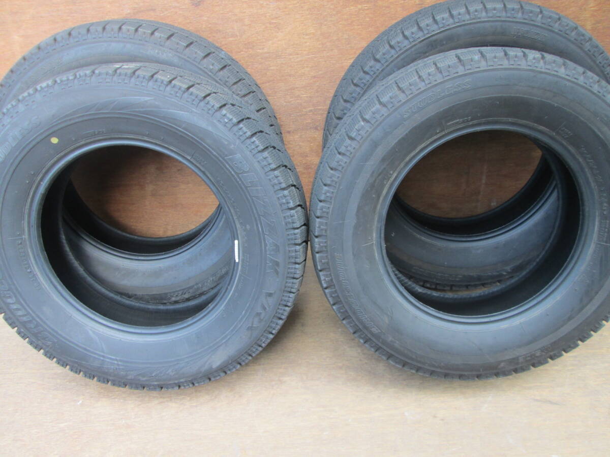 195/70R15 BS ブリザック VRX 山あり 4本拍卖