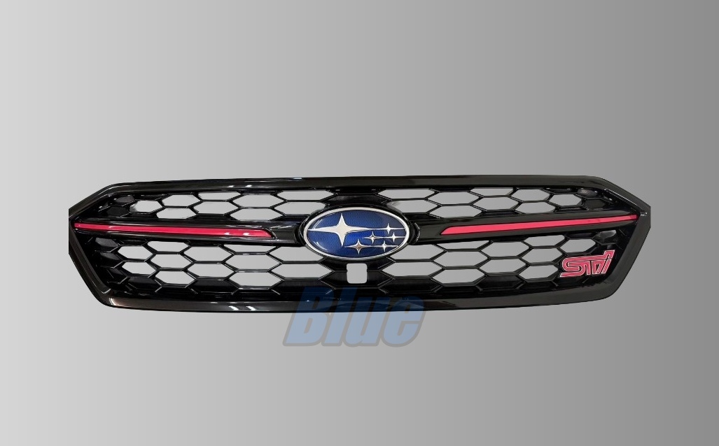 ●新品 未使用●スバル 純正 WRX STI VAB EJ20 チェリーレッドモール エンブレム STI ファイナルエディションフロントグリル拍卖