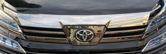 ●新品 未使用 希少品●トヨタ純正 TOYOTA ヴェルファイア30 ゴールデンアイズ フードモール ボンネットモール スモークメッキ AGH3拍卖