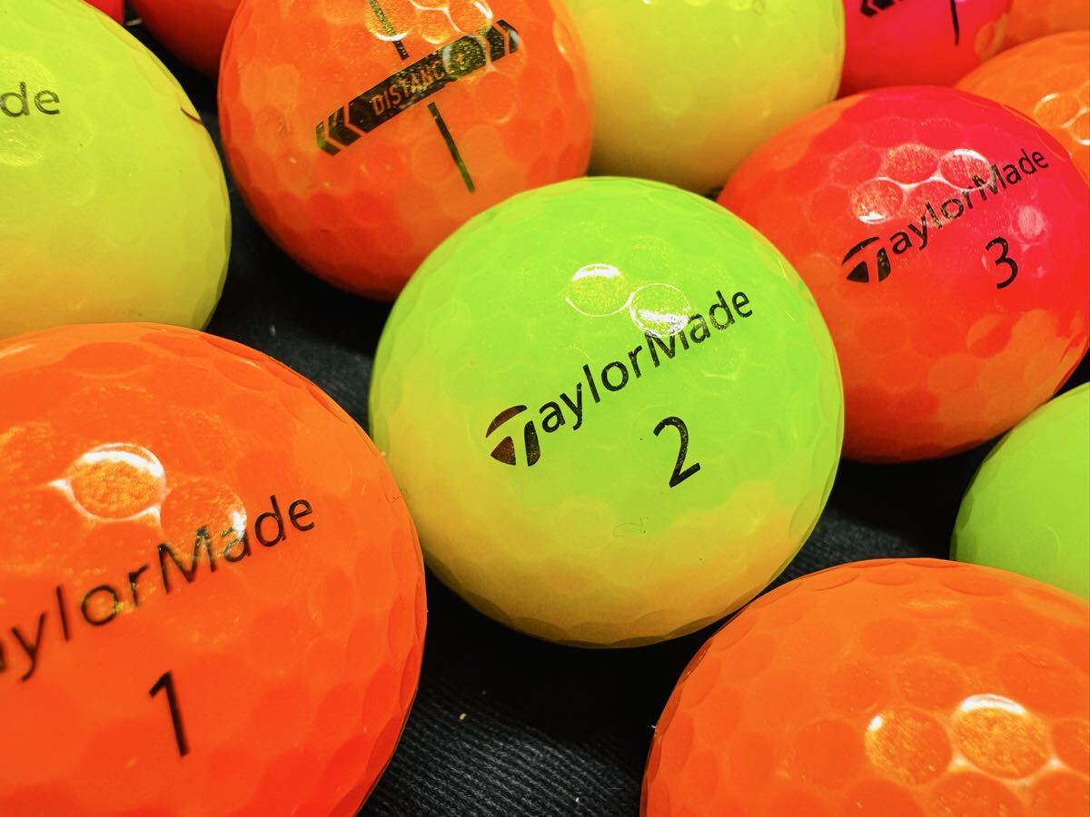 最新 テーラーメイド DISTANCE+ 2025年モデル 30個 カラー混合拍卖