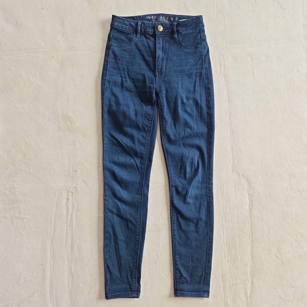 AMERICAN EAGLE OUTFITTERS デニム34 XS スキニー拍卖