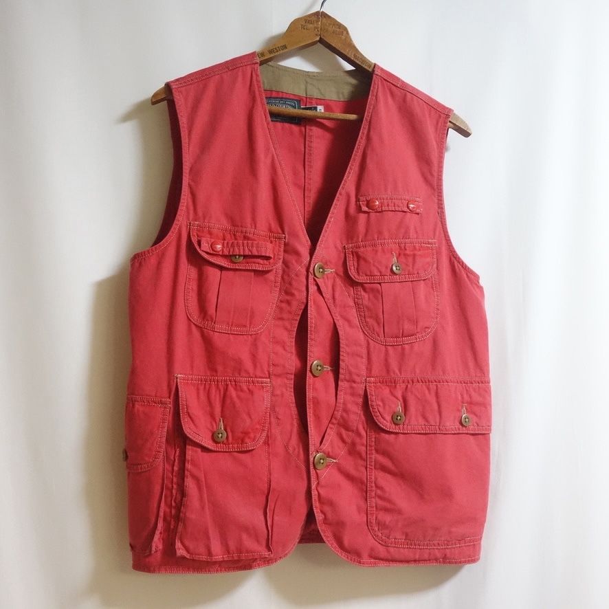 【POLO COUNTRY ポロカントリー ハーフムーン ベスト SP(170/92A)】ハンティング POLO Ralph Lauren ラルフローレン 復刻 正規 拍卖