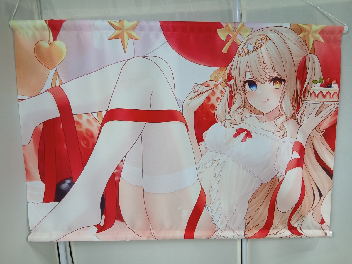 #799 湖神乃おの 生誕祭タペストリー こがみのおの Vtuber /和歌山県にて引き取り大歓迎拍卖