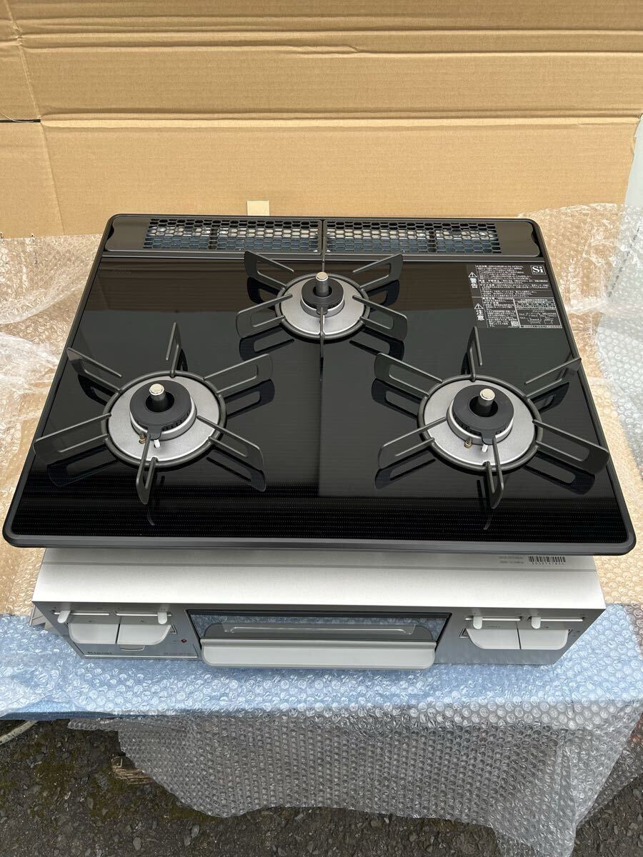 【未使用品・送料無料】 Rinnai リンナイ RB31M5USW LPガス ガラストップ ビルトインコンロ 2022年製拍卖