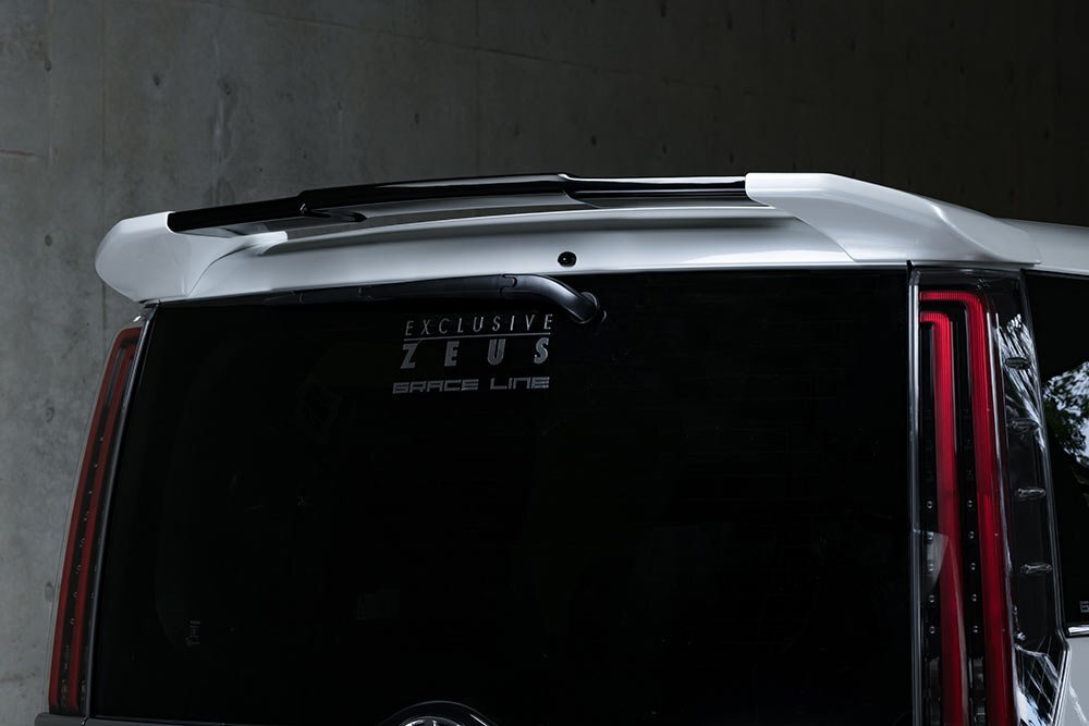 M'z SPEED リアウイング ホワイトパールクリスタルシャイン (070) FRP ノア ZWR80G H29.8~R3.12 ハイブリッドG/X MC後拍卖