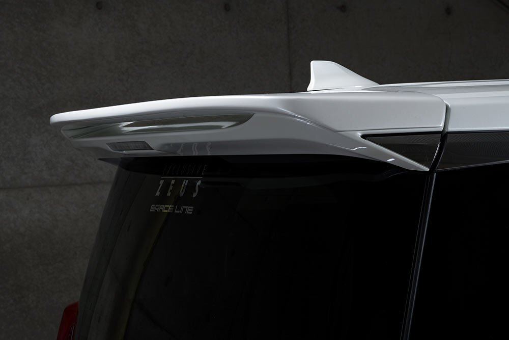 M'z SPEED リアウイング 未塗装 FRP アルファードハイブリッド AYH30W H30.1~R5.5 エグゼクティブラウンジS/タイプゴールド MC後拍卖