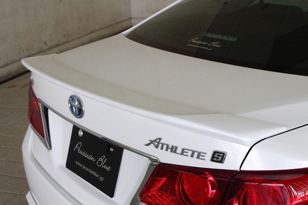 M'z SPEED トランクスポイラー 未塗装 FRP クラウンハイブリッド AWS210 AWS211 H24.12~H27.9 アスリート MC前拍卖