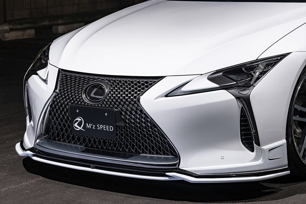M'z SPEED フロントハーフスポイラー Ver.2 未塗装 FRP レクサス LC500 URZ100 H29.4~拍卖